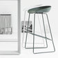 Nordic Indoor Low Back Barstool Simple Iron Tall Stool with Plastic Seat Clearhalo 'Bar Furniture' 'Bar Stools' 'bar_stools' 'furn' 'furn_bar_stools' 'furniture_bar_stools' 'Kitchen & Dining Furniture' 'kitchen&dining_furn' 'kitchen' 'kitchen_furn' Furniture' 4654387