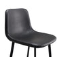 Contemporary Metal Leather Bar Stools Indoor Barstool with Iron Legs Clearhalo 'Bar Furniture' 'Bar Stools' 'bar_stools' 'furn' 'furn_bar_stools' 'furniture_bar_stools' 'Kitchen & Dining Furniture' 'kitchen&dining_furn' 'kitchen' 'kitchen_furn' Furniture' 4654411