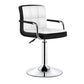 Modern Armrest Backrest Counter Stool Steel Cashier Bar Stool with Cushion Clearhalo 'Bar Furniture' 'Bar Stools' 'bar_stools' 'furn' 'furn_bar_stools' 'furniture_bar_stools' 'Kitchen & Dining Furniture' 'kitchen&dining_furn' 'kitchen' 'kitchen_furn' Furniture' 4654613