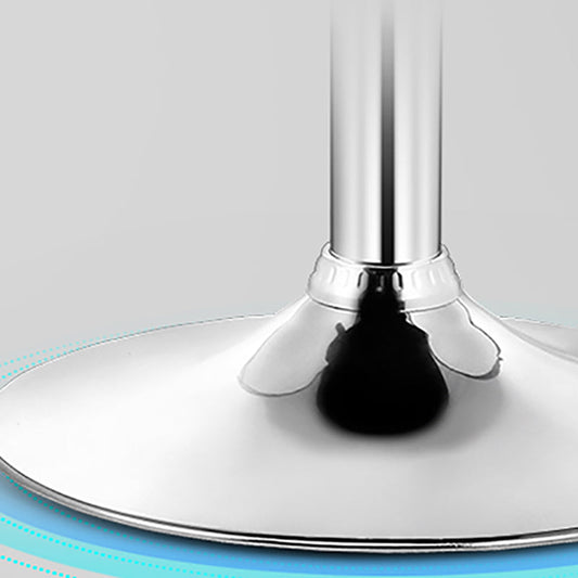 Modern Armrest Backrest Counter Stool Steel Cashier Bar Stool with Cushion Clearhalo 'Bar Furniture' 'Bar Stools' 'bar_stools' 'furn' 'furn_bar_stools' 'furniture_bar_stools' 'Kitchen & Dining Furniture' 'kitchen&dining_furn' 'kitchen' 'kitchen_furn' Furniture' 4654617