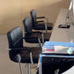 Modern Armrest Backrest Counter Stool Steel Cashier Bar Stool with Cushion Clearhalo 'Bar Furniture' 'Bar Stools' 'bar_stools' 'furn' 'furn_bar_stools' 'furniture_bar_stools' 'Kitchen & Dining Furniture' 'kitchen&dining_furn' 'kitchen' 'kitchen_furn' Furniture' 4654630