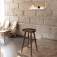 Industrial Style Bar-stool with Wooden Legs Saddle Seat Counter Stool for Kitchen Bar Clearhalo 'Bar Furniture' 'Bar Stools' 'bar_stools' 'furn' 'furn_bar_stools' 'furniture_bar_stools' 'Kitchen & Dining Furniture' 'kitchen&dining_furn' 'kitchen' 'kitchen_furn' Furniture' 4654676