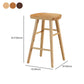 Industrial Style Bar-stool with Wooden Legs Saddle Seat Counter Stool for Kitchen Bar Clearhalo 'Bar Furniture' 'Bar Stools' 'bar_stools' 'furn' 'furn_bar_stools' 'furniture_bar_stools' 'Kitchen & Dining Furniture' 'kitchen&dining_furn' 'kitchen' 'kitchen_furn' Furniture' 4654696