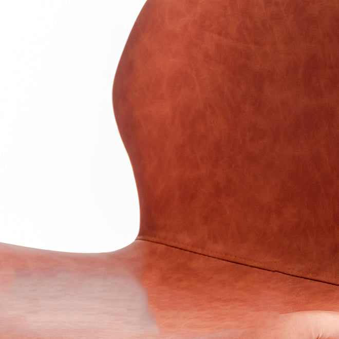 Contemporary Leather Adjustable Height Barstool Indoor Bar Stool with Low Back Clearhalo 'Bar Furniture' 'Bar Stools' 'bar_stools' 'furn' 'furn_bar_stools' 'furniture_bar_stools' 'Kitchen & Dining Furniture' 'kitchen&dining_furn' 'kitchen' 'kitchen_furn' Furniture' 4654709