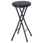 Modern Armless Foldable Counter Stool Steel Cashier Bar Stool with Pedal Clearhalo 'Bar Furniture' 'Bar Stools' 'bar_stools' 'furn' 'furn_bar_stools' 'furniture_bar_stools' 'Kitchen & Dining Furniture' 'kitchen&dining_furn' 'kitchen' 'kitchen_furn' Furniture' 4654752