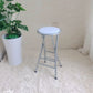 Modern Armless Foldable Counter Stool Steel Cashier Bar Stool with Pedal 1 Piece Clearhalo 'Bar Furniture' 'Bar Stools' 'bar_stools' 'furn' 'furn_bar_stools' 'furniture_bar_stools' 'Kitchen & Dining Furniture' 'kitchen&dining_furn' 'kitchen' 'kitchen_furn' Furniture' 4654762