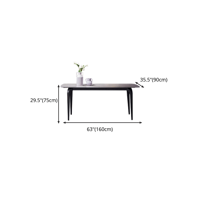 1/2/5/7 Pieces Dining Chairs Set Contemporary Rectangle Dining Table Set Clearhalo 'Dining Room Sets' 'Dining Tables & Seating' 'dining_room_set' 'furn' 'furn_dining_room_set' 'Furniture' 'furniture_dining_room_set' 'Kitchen & Dining Furniture' 'kitchen&dining_furn' 'kitchen' 4654835