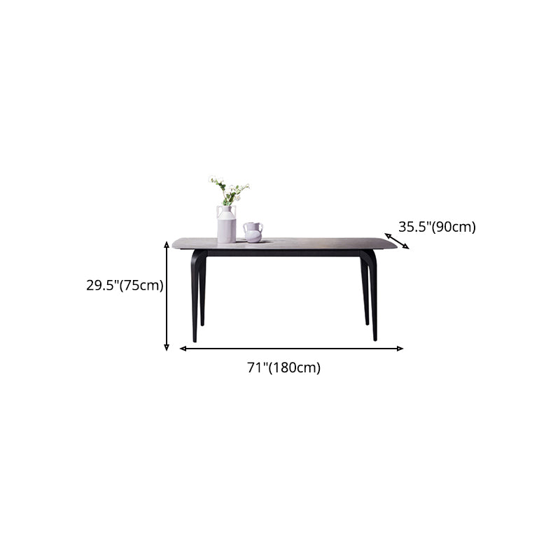 1/2/5/7 Pieces Dining Chairs Set Contemporary Rectangle Dining Table Set Clearhalo 'Dining Room Sets' 'Dining Tables & Seating' 'dining_room_set' 'furn' 'furn_dining_room_set' 'Furniture' 'furniture_dining_room_set' 'Kitchen & Dining Furniture' 'kitchen&dining_furn' 'kitchen' 4654836