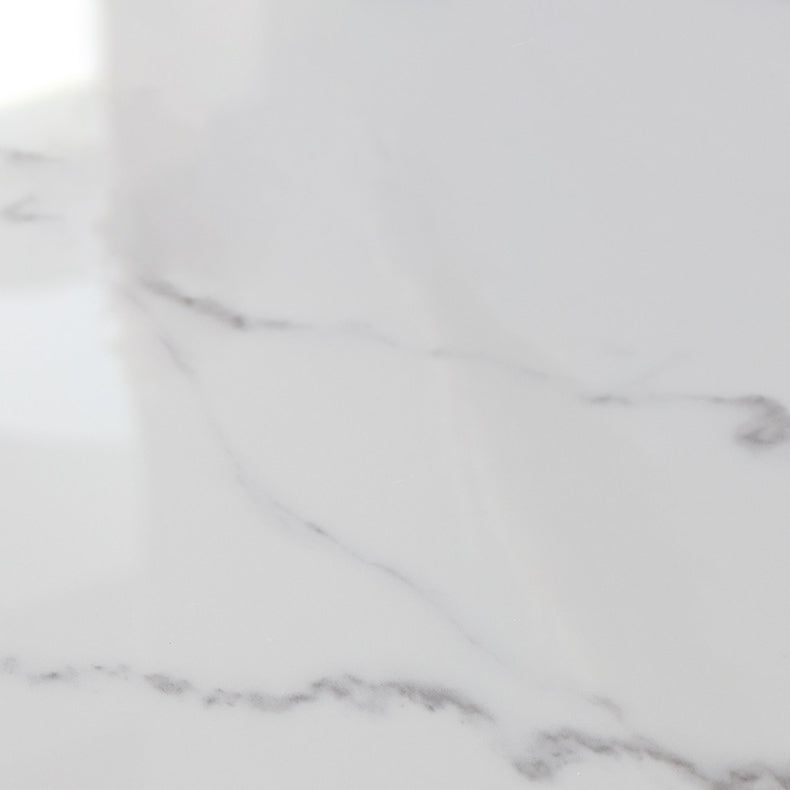 Nordic Style 1/4/5/7 Pieces Dining Set Sintered Stone Dining Table Set with Metal Legs Clearhalo 'Dining Room Sets' 'Dining Tables & Seating' 'dining_room_set' 'furn' 'furn_dining_room_set' 'Furniture' 'furniture_dining_room_set' 'Kitchen & Dining Furniture' 'kitchen&dining_furn' 'kitchen' 4654857