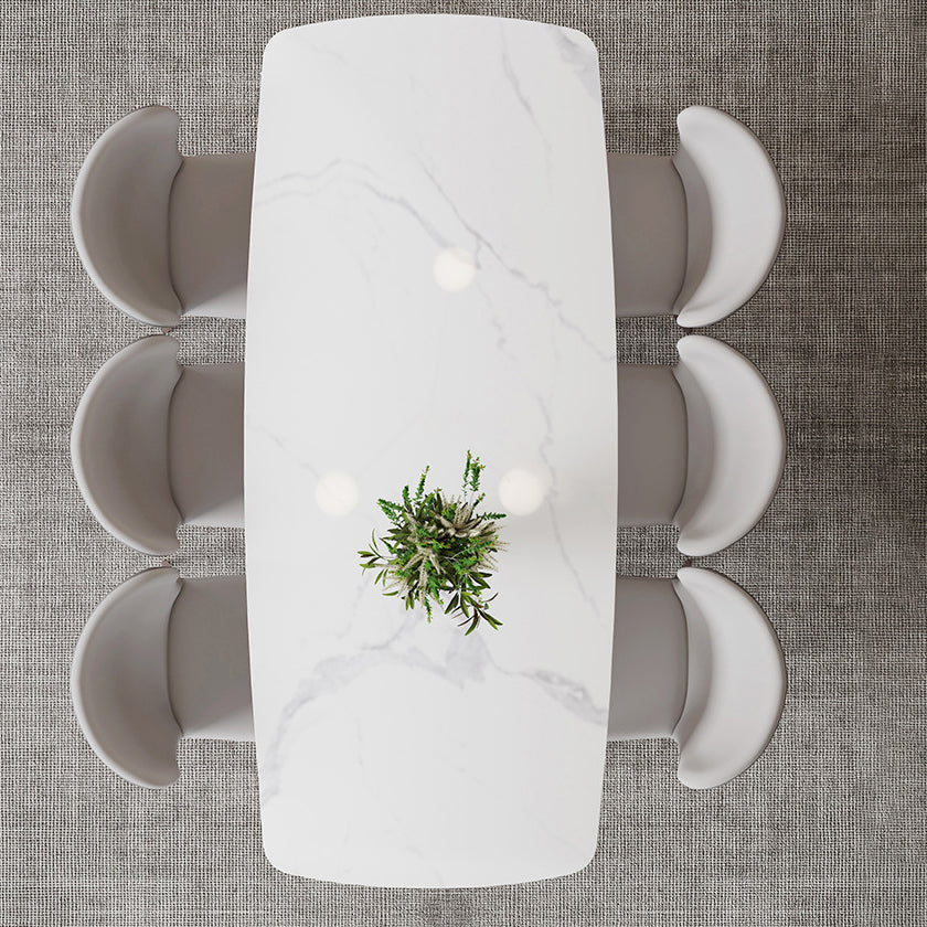 Nordic Style 1/4/5/7 Pieces Dining Set Sintered Stone Dining Table Set with Metal Legs Clearhalo 'Dining Room Sets' 'Dining Tables & Seating' 'dining_room_set' 'furn' 'furn_dining_room_set' 'Furniture' 'furniture_dining_room_set' 'Kitchen & Dining Furniture' 'kitchen&dining_furn' 'kitchen' 4654862