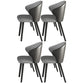 1/4/5/7 Pieces Modern Dining Room Set Rectangle Table Dining Set 4 Grey Chairs Clearhalo 'Dining Room Sets' 'Dining Tables & Seating' 'dining_room_set' 'furn' 'furn_dining_room_set' 'Furniture' 'furniture_dining_room_set' 'Kitchen & Dining Furniture' 'kitchen&dining_furn' 'kitchen' 4654904