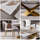 Nordic Glam Style 1/4/5/7 Pieces Dining Sintered Stone Dining Table Set for Kitchen Clearhalo 'Dining Room Sets' 'Dining Tables & Seating' 'dining_room_set' 'furn' 'furn_dining_room_set' 'Furniture' 'furniture_dining_room_set' 'Kitchen & Dining Furniture' 'kitchen&dining_furn' 'kitchen' 4654980