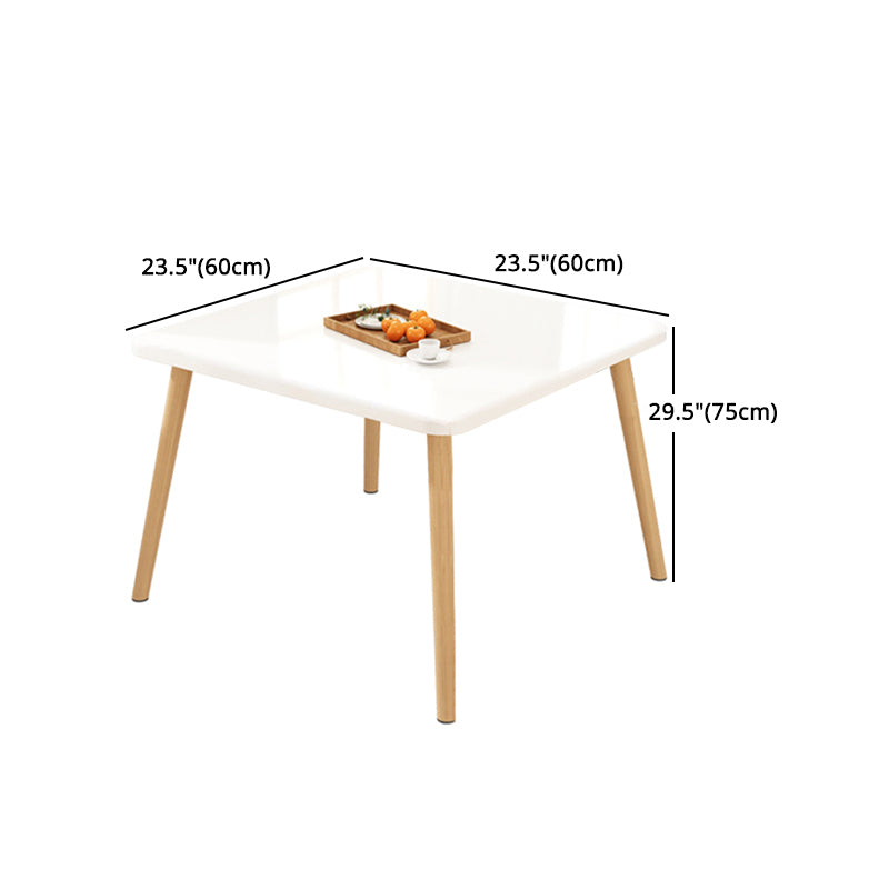 Modern 1/5 Pieces Dining Set Geometry Wood Dining Table for Dining Room Clearhalo 'Dining Room Sets' 'Dining Tables & Seating' 'dining_room_set' 'furn' 'furn_dining_room_set' 'Furniture' 'furniture_dining_room_set' 'Kitchen & Dining Furniture' 'kitchen&dining_furn' 'kitchen' 4655103