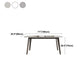 Modern Sintered Stone Dining Table Rectangle Dining Table for Dining Room Clearhalo ' dining_table' 'Dining Tables & Seating' 'Dining Tables' 'furn' 'furn_dining_table' 'Furniture' 'furniture_dining_table' 'Kitchen & Dining Furniture' 'kitchen&dining_furn' 'kitchen' 'kitchen_dining_table' 4655208