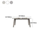 Modern Sintered Stone Dining Table Rectangle Dining Table for Dining Room Clearhalo ' dining_table' 'Dining Tables & Seating' 'Dining Tables' 'furn' 'furn_dining_table' 'Furniture' 'furniture_dining_table' 'Kitchen & Dining Furniture' 'kitchen&dining_furn' 'kitchen' 'kitchen_dining_table' 4655212