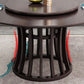 Wood Round Pedestal Dining Table Modern Dining Room Kitchen Home Furniture Clearhalo ' dining_table' 'Dining Tables & Seating' 'Dining Tables' 'furn' 'furn_dining_table' 'Furniture' 'furniture_dining_table' 'Kitchen & Dining Furniture' 'kitchen&dining_furn' 'kitchen' 'kitchen_dining_table' 4655221