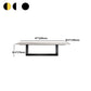 Rectangle Stone and Metal Dining table Modern Trestle Base Dining Table Clearhalo ' dining_table' 'Dining Tables & Seating' 'Dining Tables' 'furn' 'furn_dining_table' 'Furniture' 'furniture_dining_table' 'Kitchen & Dining Furniture' 'kitchen&dining_furn' 'kitchen' 'kitchen_dining_table' 4655301