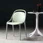 Modern Style Stackable Chairs Dining Armless Chairs with Plastic Legs for Kitchen Clearhalo ' kitchen&dining_furn' 'Dining Chairs' 'Dining Tables & Seating' 'dining_chair' 'furn' 'furn_dining_chair' 'Furniture' 'furniture_dining_chair' 'Kitchen & Dining Furniture' 'kitchen' 4655317