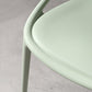 Modern Style Stackable Chairs Dining Armless Chairs with Plastic Legs for Kitchen Clearhalo ' kitchen&dining_furn' 'Dining Chairs' 'Dining Tables & Seating' 'dining_chair' 'furn' 'furn_dining_chair' 'Furniture' 'furniture_dining_chair' 'Kitchen & Dining Furniture' 'kitchen' 4655330