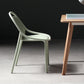 Modern Style Stackable Chairs Dining Armless Chairs with Plastic Legs for Kitchen Clearhalo ' kitchen&dining_furn' 'Dining Chairs' 'Dining Tables & Seating' 'dining_chair' 'furn' 'furn_dining_chair' 'Furniture' 'furniture_dining_chair' 'Kitchen & Dining Furniture' 'kitchen' 4655337