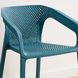 Modern Restaurant Solid Back Arm Chair Matte Finish Plastic Dining Chair Clearhalo ' kitchen&dining_furn' 'Dining Chairs' 'Dining Tables & Seating' 'dining_chair' 'Furniture' 'furniture_dining_chair' 'Kitchen & Dining Furniture' 'kitchen' 4655455