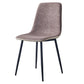 Modern Style Chairs Dining Armless Chair with Metal Legs for Kitchen Light Coffee 1 Piece Clearhalo ' kitchen&dining_furn' 'Dining Chairs' 'Dining Tables & Seating' 'dining_chair' 'furn' 'furn_dining_chair' 'Furniture' 'furniture_dining_chair' 'Kitchen & Dining Furniture' 'kitchen' 4655553