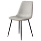 Modern Style Chairs Dining Armless Chair with Metal Legs for Kitchen Light Gray 1 Piece Clearhalo ' kitchen&dining_furn' 'Dining Chairs' 'Dining Tables & Seating' 'dining_chair' 'furn' 'furn_dining_chair' 'Furniture' 'furniture_dining_chair' 'Kitchen & Dining Furniture' 'kitchen' 4655559