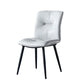 Modern Chair Dining Armless Chair with Metal Legs for Kitchen Clearhalo ' kitchen&dining_furn' 'Dining Chairs' 'Dining Tables & Seating' 'dining_chair' 'furn' 'furn_dining_chair' 'Furniture' 'furniture_dining_chair' 'Kitchen & Dining Furniture' 'kitchen' 4655595