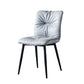 Modern Chair Dining Armless Chair with Metal Legs for Kitchen Light Gray 1 Piece Clearhalo ' kitchen&dining_furn' 'Dining Chairs' 'Dining Tables & Seating' 'dining_chair' 'furn' 'furn_dining_chair' 'Furniture' 'furniture_dining_chair' 'Kitchen & Dining Furniture' 'kitchen' 4655620