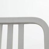 Modern Home Slat Back Side Chair Matte Finish Plastic Dining Chair Clearhalo ' kitchen&dining_furn' 'Dining Chairs' 'Dining Tables & Seating' 'dining_chair' 'furn' 'furn_dining_chair' 'Furniture' 'furniture_dining_chair' 'Kitchen & Dining Furniture' 'kitchen' 4655677