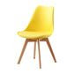 Modern Beech Solid Back Side Chair Matte Finish Upholstered Dining Chair Clearhalo ' kitchen&dining_furn' 'Dining Chairs' 'Dining Tables & Seating' 'dining_chair' 'Furniture' 'furniture_dining_chair' 'Kitchen & Dining Furniture' 'kitchen' 4655730