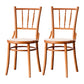 Traditional Chair Dining Armless Chairs with Wooden Legs for Kitchen Brown 2 Piece Set Clearhalo ' kitchen&dining_furn' 'Dining Chairs' 'Dining Tables & Seating' 'dining_chair' 'furn' 'furn_dining_chair' 'Furniture' 'furniture_dining_chair' 'Kitchen & Dining Furniture' 'kitchen' 4655758