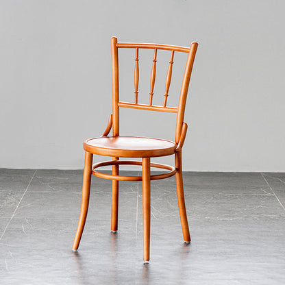 Traditional Chair Dining Armless Chairs with Wooden Legs for Kitchen Light Brown 1 Piece Clearhalo ' kitchen&dining_furn' 'Dining Chairs' 'Dining Tables & Seating' 'dining_chair' 'furn' 'furn_dining_chair' 'Furniture' 'furniture_dining_chair' 'Kitchen & Dining Furniture' 'kitchen' 4655763