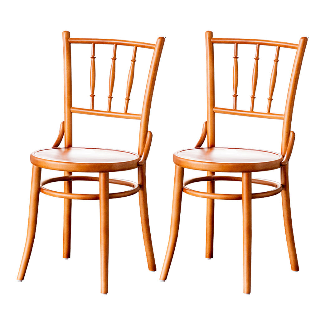 Traditional Chair Dining Armless Chairs with Wooden Legs for Kitchen Light Brown 2 Piece Set Clearhalo ' kitchen&dining_furn' 'Dining Chairs' 'Dining Tables & Seating' 'dining_chair' 'furn' 'furn_dining_chair' 'Furniture' 'furniture_dining_chair' 'Kitchen & Dining Furniture' 'kitchen' 4655764