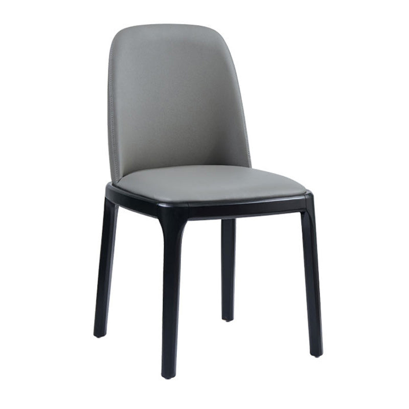 Wood Industrial Dining Kitchen Room Side Chair Parsons Chair Clearhalo ' kitchen&dining_furn' 'Dining Chairs' 'Dining Tables & Seating' 'dining_chair' 'furn' 'furn_dining_chair' 'Furniture' 'furniture_dining_chair' 'Kitchen & Dining Furniture' 'kitchen' 4655778