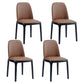 Wood Industrial Dining Kitchen Room Side Chair Parsons Chair Brown 4 Piece Set Clearhalo ' kitchen&dining_furn' 'Dining Chairs' 'Dining Tables & Seating' 'dining_chair' 'furn' 'furn_dining_chair' 'Furniture' 'furniture_dining_chair' 'Kitchen & Dining Furniture' 'kitchen' 4655785