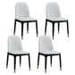 Wood Industrial Dining Kitchen Room Side Chair Parsons Chair White-Gold 4 Piece Set Clearhalo ' kitchen&dining_furn' 'Dining Chairs' 'Dining Tables & Seating' 'dining_chair' 'furn' 'furn_dining_chair' 'Furniture' 'furniture_dining_chair' 'Kitchen & Dining Furniture' 'kitchen' 4655790
