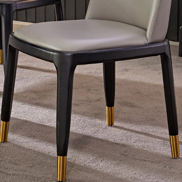 Wood Industrial Dining Kitchen Room Side Chair Parsons Chair Clearhalo ' kitchen&dining_furn' 'Dining Chairs' 'Dining Tables & Seating' 'dining_chair' 'furn' 'furn_dining_chair' 'Furniture' 'furniture_dining_chair' 'Kitchen & Dining Furniture' 'kitchen' 4655791