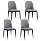 Wood Industrial Dining Kitchen Room Side Chair Parsons Chair Gray-Gold 4 Piece Set Clearhalo ' kitchen&dining_furn' 'Dining Chairs' 'Dining Tables & Seating' 'dining_chair' 'furn' 'furn_dining_chair' 'Furniture' 'furniture_dining_chair' 'Kitchen & Dining Furniture' 'kitchen' 4655792