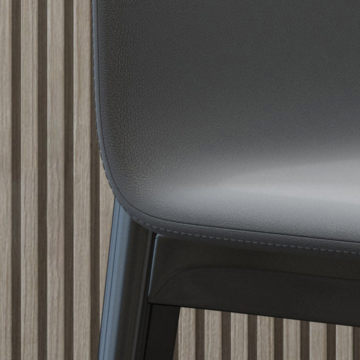 Industrial Wood Dining Kitchen Room Side Chair Parsons Chair Clearhalo ' kitchen&dining_furn' 'Dining Chairs' 'Dining Tables & Seating' 'dining_chair' 'furn' 'furn_dining_chair' 'Furniture' 'furniture_dining_chair' 'Kitchen & Dining Furniture' 'kitchen' 4655815