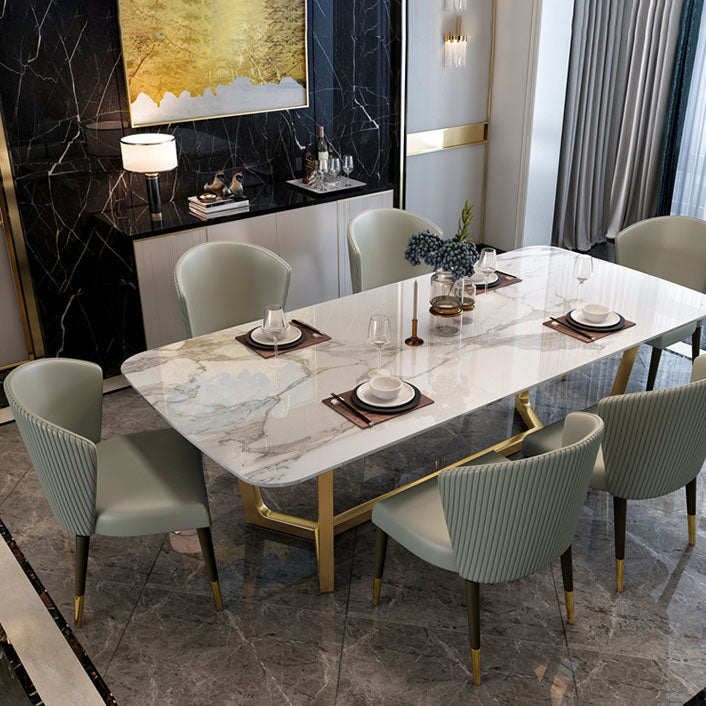 Modern Hotel Wingback Side Chair Matte Finish Upholstered Dining Chair Clearhalo ' kitchen&dining_furn' 'Dining Chairs' 'Dining Tables & Seating' 'dining_chair' 'furn' 'furn_dining_chair' 'Furniture' 'furniture_dining_chair' 'Kitchen & Dining Furniture' 'kitchen' 4655847