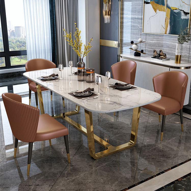 Modern Hotel Wingback Side Chair Matte Finish Upholstered Dining Chair Clearhalo ' kitchen&dining_furn' 'Dining Chairs' 'Dining Tables & Seating' 'dining_chair' 'furn' 'furn_dining_chair' 'Furniture' 'furniture_dining_chair' 'Kitchen & Dining Furniture' 'kitchen' 4655864