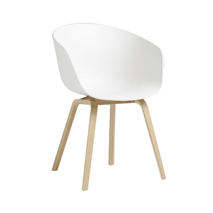 Modern Style Chairs Dining Arm Chairs with Wooden Legs for Kitchen White 1 Piece Clearhalo ' kitchen&dining_furn' 'Dining Chairs' 'Dining Tables & Seating' 'dining_chair' 'Furniture' 'furniture_dining_chair' 'Kitchen & Dining Furniture' 'kitchen' 4655935
