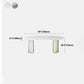 Oval Sintered Stone White Tone Dining Table Modern Double Pedestal Table for Dining Room Clearhalo ' dining_table' 'Dining Tables & Seating' 'Dining Tables' 'furn' 'furn_dining_table' 'Furniture' 'furniture_dining_table' 'Kitchen & Dining Furniture' 'kitchen&dining_furn' 'kitchen' 'kitchen_dining_table' 4656031
