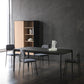 Rectangle 4 Legs Industrial Dining Table Black Fixed Table of Solid Wood 70.9"L x 31.5"W x 29.5"H Without Chairs Clearhalo ' dining_table' 'Dining Tables & Seating' 'Dining Tables' 'furn' 'furn_dining_table' 'Furniture' 'furniture_dining_table' 'Kitchen & Dining Furniture' 'kitchen&dining_furn' 'kitchen' 'kitchen_dining_table' 4656079