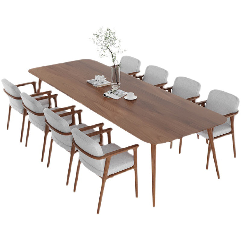 Solid Wood Contemporary Rectangle Dining Table Pine Wood Top Table with Legs Clearhalo ' dining_table' 'Dining Tables & Seating' 'Dining Tables' 'furn' 'furn_dining_table' 'Furniture' 'furniture_dining_table' 'Kitchen & Dining Furniture' 'kitchen&dining_furn' 'kitchen' 'kitchen_dining_table' 4656101