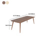 Solid Wood Contemporary Rectangle Dining Table Pine Wood Top Table with Legs Clearhalo ' dining_table' 'Dining Tables & Seating' 'Dining Tables' 'furn' 'furn_dining_table' 'Furniture' 'furniture_dining_table' 'Kitchen & Dining Furniture' 'kitchen&dining_furn' 'kitchen' 'kitchen_dining_table' 4656106