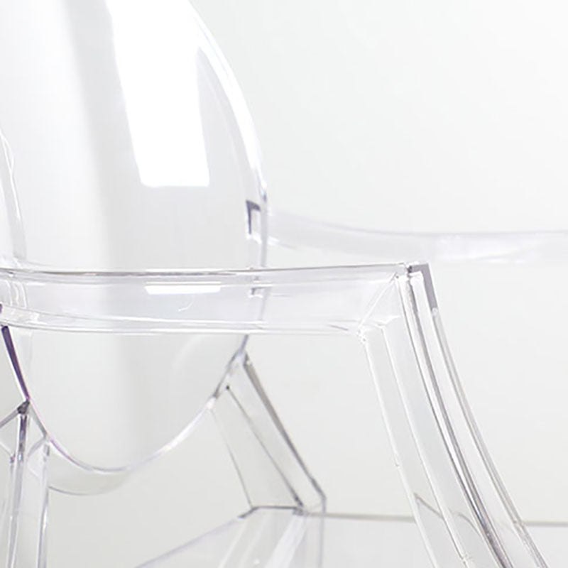 Nordic Design Arm Open Back Stacking Dining Chairs Plastic Side Chair Clearhalo ' kitchen&dining_furn' 'Dining Chairs' 'Dining Tables & Seating' 'dining_chair' 'furn' 'furn_dining_chair' 'Furniture' 'furniture_dining_chair' 'Kitchen & Dining Furniture' 'kitchen' 4656169