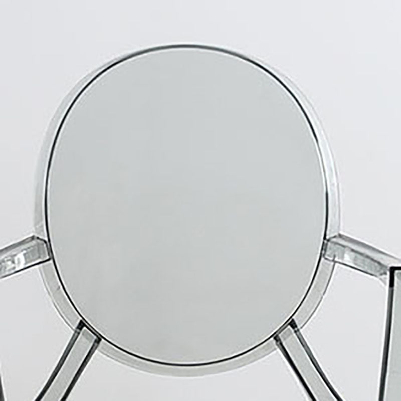 Nordic Design Arm Open Back Stacking Dining Chairs Plastic Side Chair Clearhalo ' kitchen&dining_furn' 'Dining Chairs' 'Dining Tables & Seating' 'dining_chair' 'furn' 'furn_dining_chair' 'Furniture' 'furniture_dining_chair' 'Kitchen & Dining Furniture' 'kitchen' 4656171