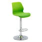 Height Adjustable Leather Barstool Industrial Counter Stool with Backrest Green Silver 1 Piece Clearhalo 'Bar Furniture' 'Bar Stools' 'bar_stools' 'furn' 'furn_bar_stools' 'furniture_bar_stools' 'Kitchen & Dining Furniture' 'kitchen&dining_furn' 'kitchen' 'kitchen_furn' Furniture' 4656229